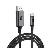 Кабель мультимедійний USB-C to DisplayPort 2.0m 4K60Hz black Armorstandart (ARM76892)