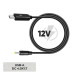 Armorstandart Кабель живлення USB to DC 4.0x1.7 12V 0.8m Armorstandart (ARM79301)
