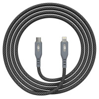 Дата кабель USB-C to Lightning 1.0m Magnetic 27W black Armorstandart (ARM75512)