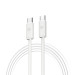 Armorstandart Дата кабель USB-C to USB-C 1.2m TPE 60W white Armorstandart (ARM75872)