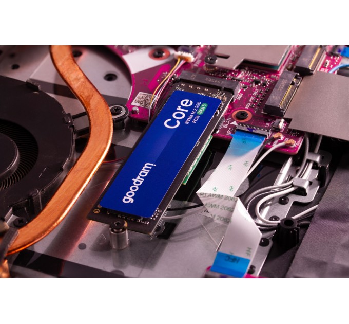 Goodram Накопичувач SSD  500GB Goodram Core M.2 2280 PCIe 5.0 x4 NVMe 3D NAND (SSDR-GRC01-500-80)
