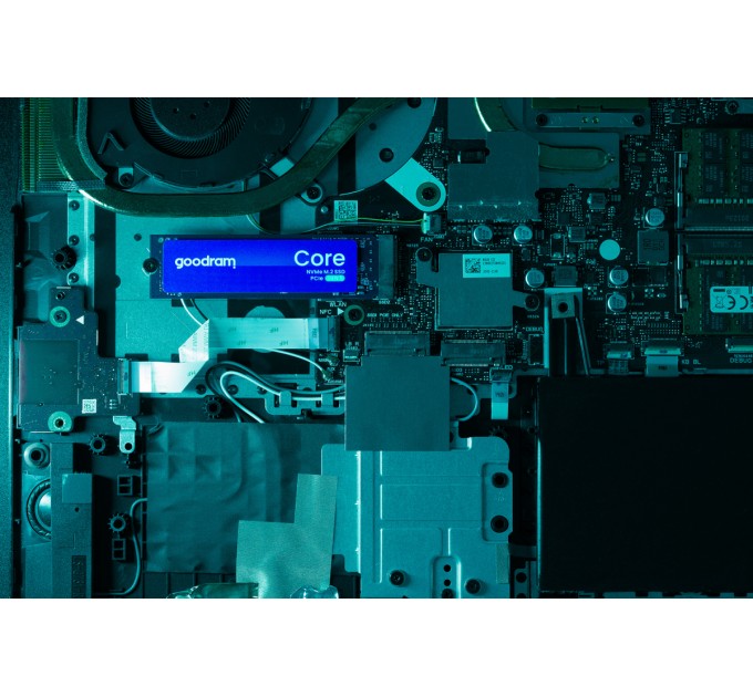 Goodram Накопичувач SSD 2TB Goodram Core M.2 2280 PCIe 5.0 x4 NVMe 3D NAND (SSDR-GRC01-2K0-80)
