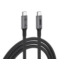 Armorstandart Дата кабель USB-C to USB-C 1.0m USB4 40Gbps 240W 8K60Hz black Armorstandart (ARM81921)