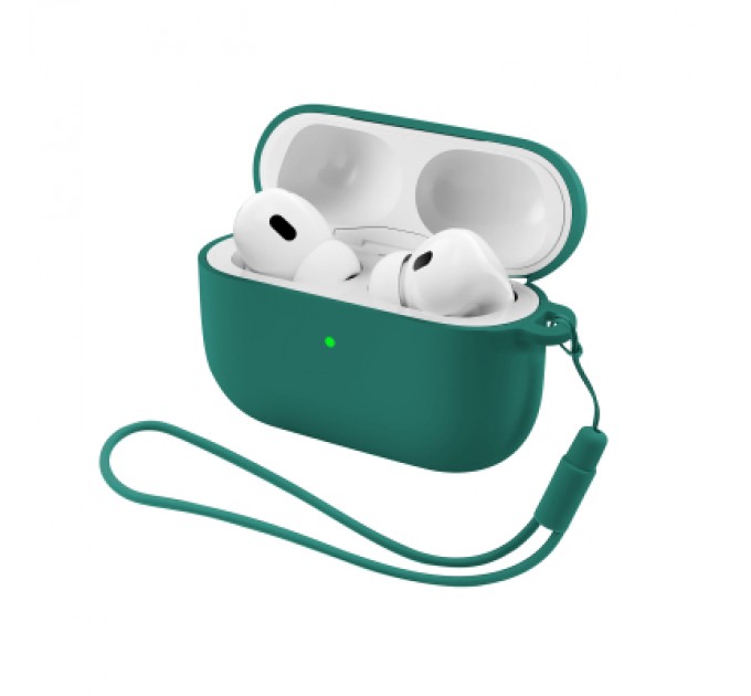 Armorstandart Чохол для навушників Armorstandart Silicone Case для Apple Airpods Pro 3 Dark Green (ARM88293)