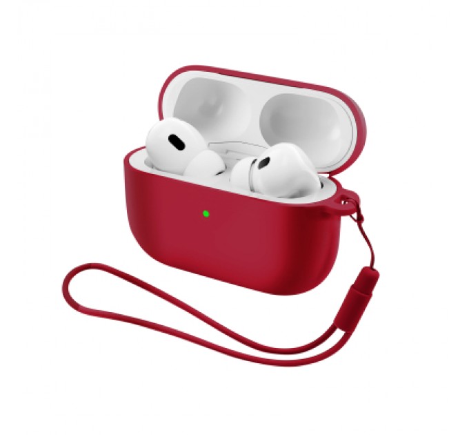 Armorstandart Чохол для навушників Armorstandart Silicone Case для Apple Airpods Pro 3 Wine Red (ARM88302)