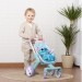 Smoby Коляска для ляльок Smoby Стіч. Прогулянка, з поворотними колесами та м'якою іграшкою (7600251225)