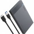 Ugreen Кишеня зовнішня UGREEN USB 3.0 to M.2 SATA SSD US221 black (30848)