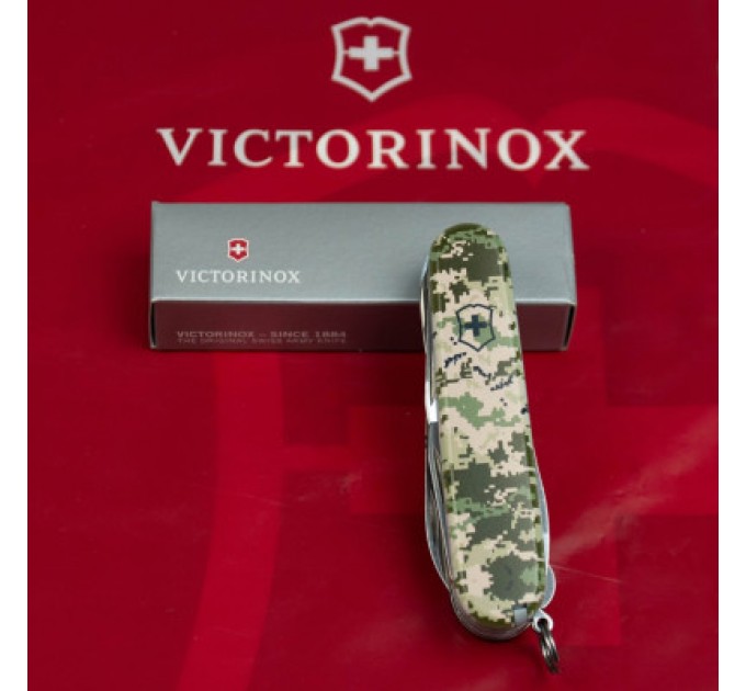 Victorinox Ніж Victorinox Huntsman Army 91 мм Піксель (1.3713.3_W3940p)