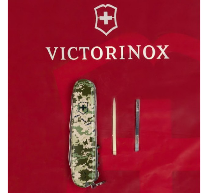 Victorinox Ніж Victorinox Huntsman Army 91 мм Піксель (1.3713.3_W3940p)