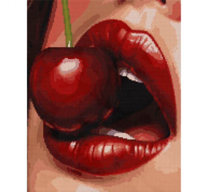 Santi Картина по номерам Santi Алмазна мозаїка Солодка спокуса 40 х 50 см (954891)