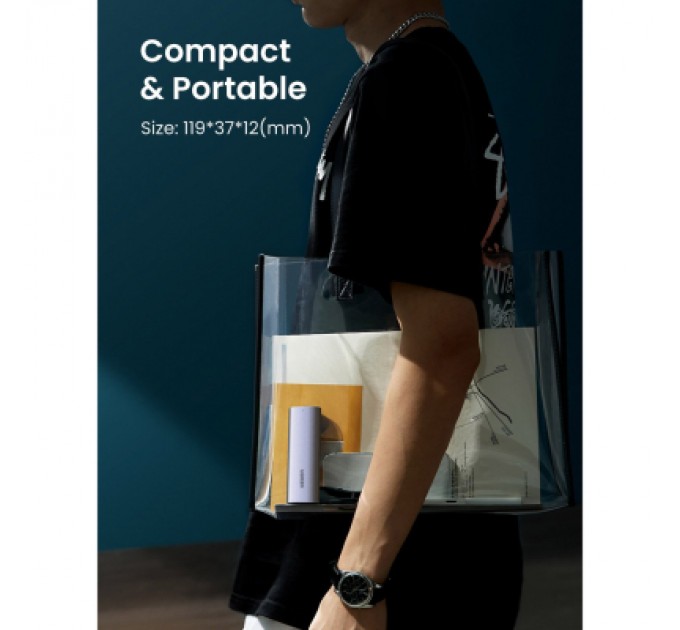 Ugreen Кишеня зовнішня Ugreen SSD M.2 (NVME) M-KEY 3.1 GEN2 CM400 (10902)