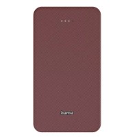 Батарея універсальна Hama 20000mAh, 15W/5V/3A, USB-C, USB-A, red (00201717)