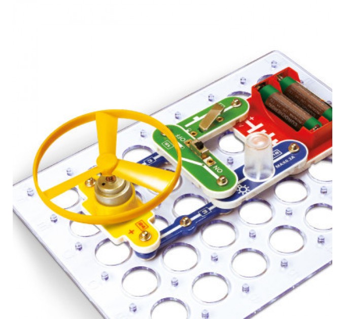 DOKA Конструктор DOKA електронний Перші кроки в електроніці (Набір А, 15 схем) (D70709)