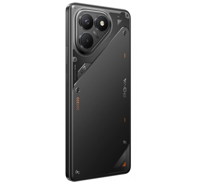 Tecno Мобільний телефон Tecno POVA 7 Neo 8/128Gb Geek Black (4894947086786)