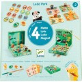 Djeco Настільна гра Djeco Набір ігор 4 в 1 Лудопарк (DJ01698)