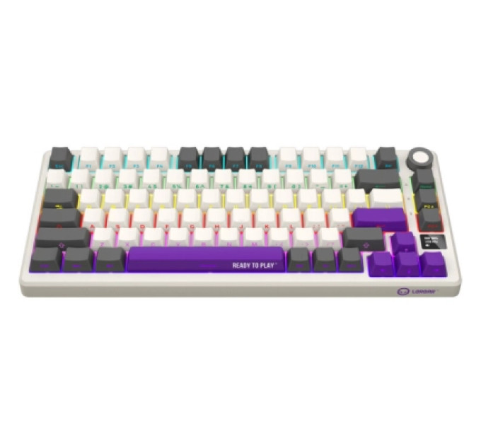 Lorgar Клавіатура Lorgar KBP7075W Pro RGB Wireless/Bluetooth/USB UA Beige (LRG-KBP7075W-RT-US)