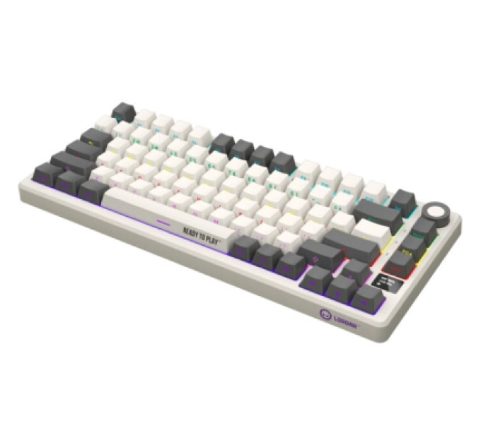 Lorgar Клавіатура Lorgar KBP7075W Pro RGB Wireless/Bluetooth/USB UA Beige (LRG-KBP7075W-RT-US)