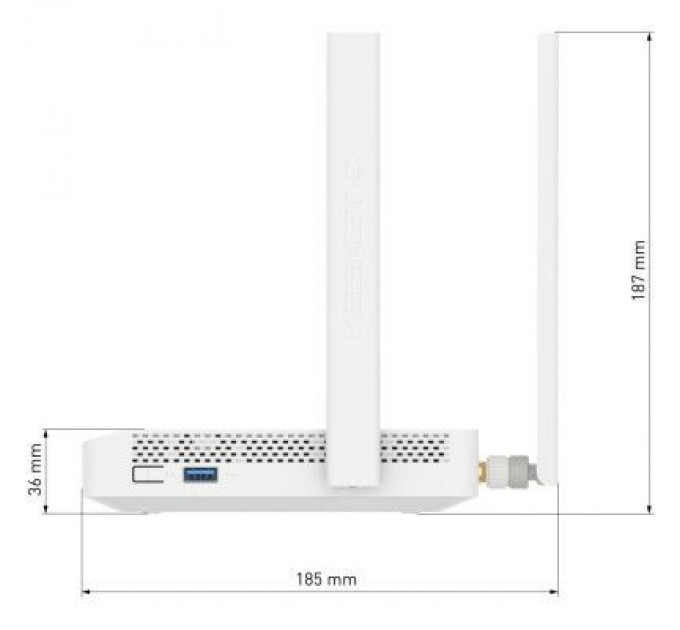 Keenetic Маршрутизатор Keenetic Hero 4G+ (KN-2311)