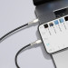 Baseus Дата кабель USB-C to Lightning 1.0m Cafule Metal PD 20W black Baseus (CATLJK-A01)