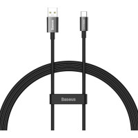 Дата кабель USB 2.0 AM to USB-C 1.0m Superior Fast Charging 60W black Baseus (CAYS000901)