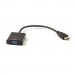 PowerPlant Перехідник HDMI to VGA 0.15m PowerPlant (CA910885)