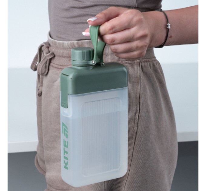 Kite Пляшка для води Kite 450 мл зелена (K25-1239-3)