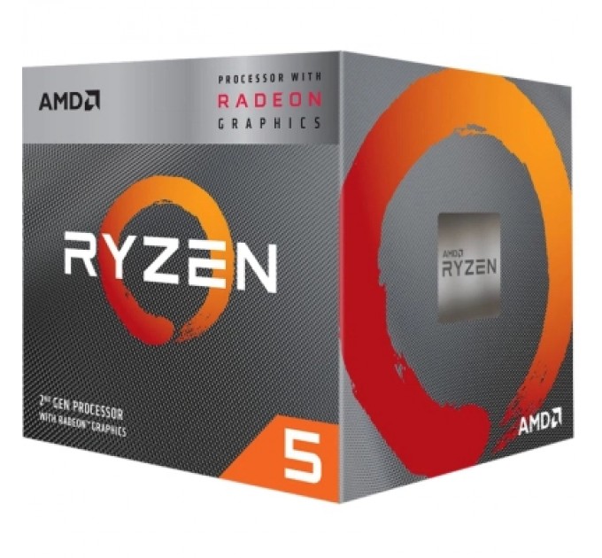AMD Процесор AMD Ryzen 5 3400G (YD3400C5FHSBX)