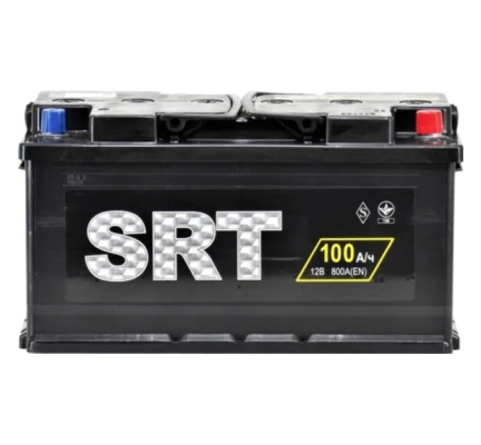 SRT Акумулятор автомобільний SRT 6СТ-100АЗ (0) (-/+) (L5) 800А 12V (E)