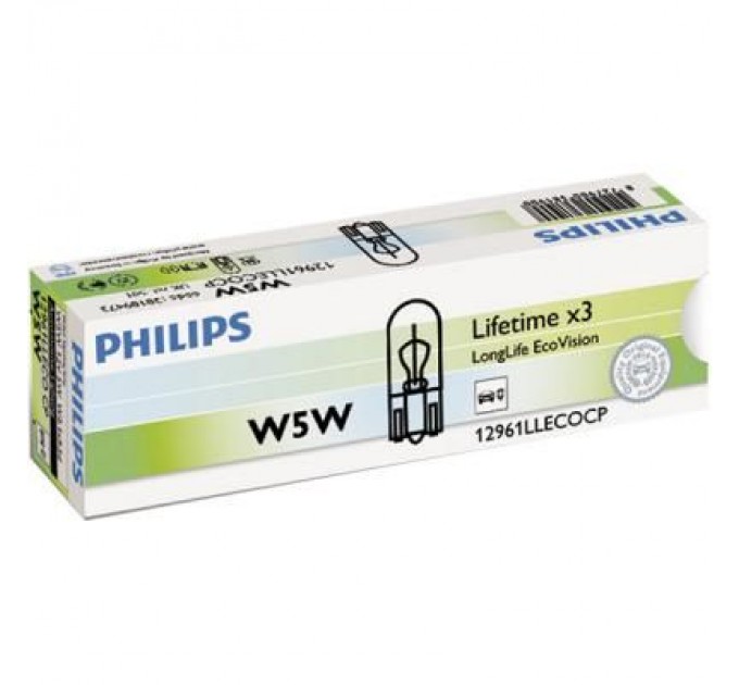 Philips Автолампа Philips 5W (12961 LLECO CP)