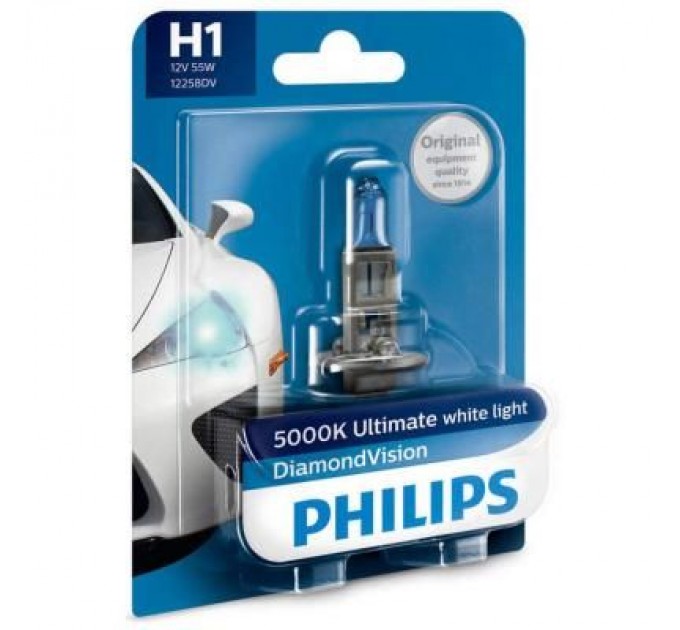 Philips Автолампа Philips галогенова 55W (12258 DV B1)