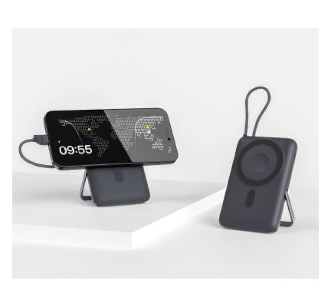 Vinga Батарея універсальна Vinga 10000 mAh 22.5W/15W/2.5W Wireless (VPBB1022WL)