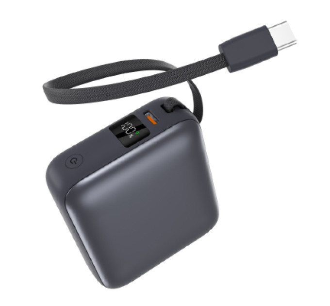 Vinga Батарея універсальна Vinga 10000 mAh 35W Display Cable (VPBB1035C)