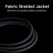 Vention Кабель мультимедійний 3.5mm M to 3.5mm F 1.0m black Vention (BHBBF)
