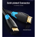 Vention Кабель мультимедійний HDMI to HDMI 1.0m v2.0 Vention (AACBF)