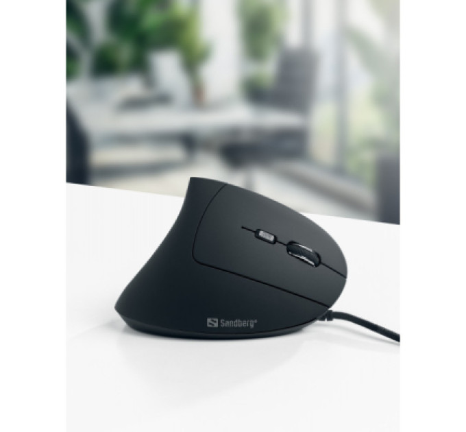 Sandberg Мишка Sandberg Vertical Mouse Pro USB Black (630-14)