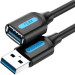 Vention Дата кабель USB 3.0 AM/AF 1.0m black Vention (CBHBF)
