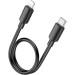 HOCO Дата кабель USB-C to Lightning 0.25m Hyper PD X96 black HOCO (6942007609364)
