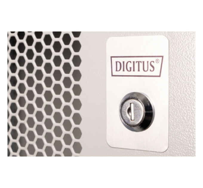Digitus Шафа настінна Digitus SOHO PRO 12U 19" 540x400, perforated door, grey (DN-49210)