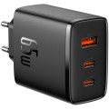 Baseus Зарядний пристрій Baseus Cube Pro Fast Charger 2C+U 65W black (P10152301113-00)
