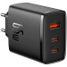 Baseus Зарядний пристрій Baseus Cube Pro Fast Charger 2C+U 65W black (P10152301113-00)