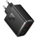 Baseus Зарядний пристрій Baseus Cube Pro Fast Charger 2C+U 65W black (P10152301113-00)