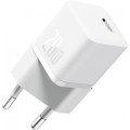 Baseus Зарядний пристрій Baseus GaN5 Fast Charger USB-C 20W white (CCGN050102)