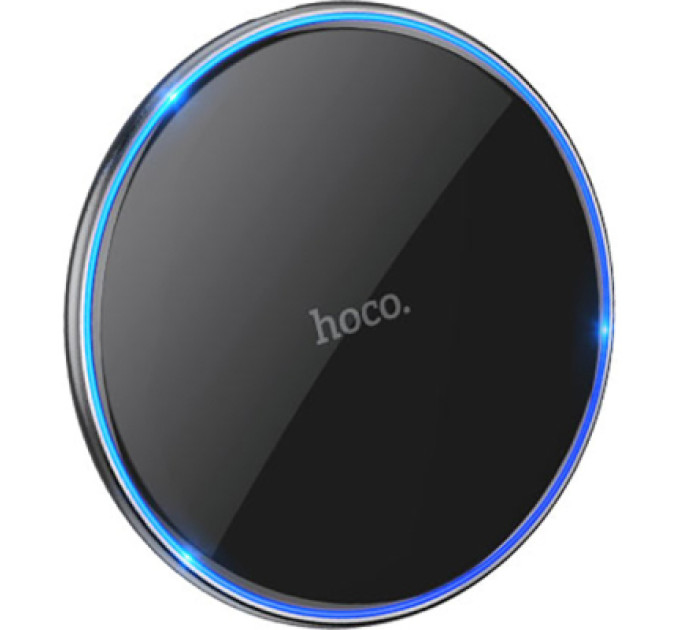 HOCO Зарядний пристрій HOCO HOCO CW6 Pro Easy 15W charging wireless fast charger Black (6931474755032)