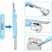 Gembird Універсальний чистячий набір Gembird portable cleaning kit, 7-in-1 (CK-LCD-07)