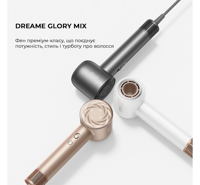 Dreame Фен Dreame Glory Mix Black (AHD18-BK)