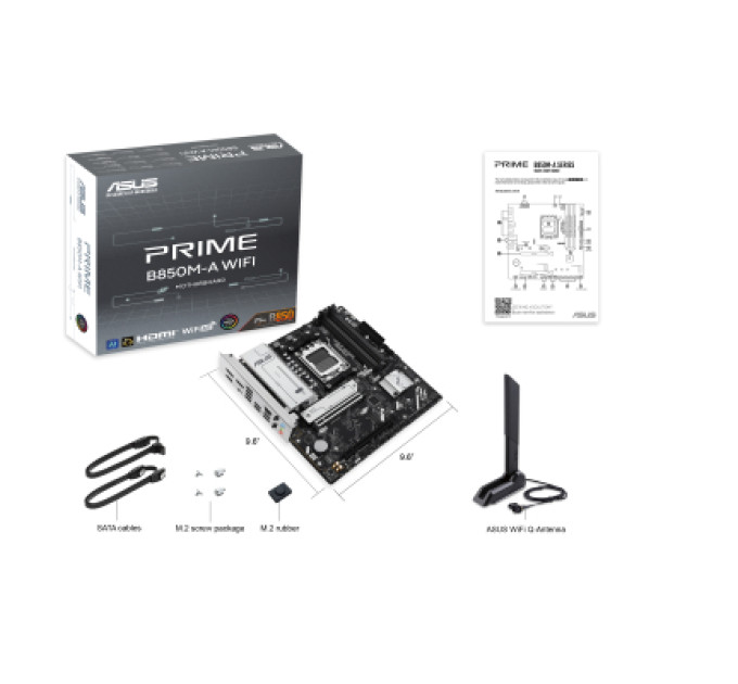 ASUS Материнська плата ASUS PRIME B850M-A WIFI