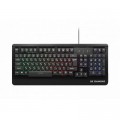 2E Клавіатура 2E KG320 LED USB Black Ukr (2E-KG320UB)