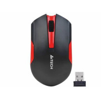 Мишка бездротова A4Tech G3-200N Black/Red USB V-Track