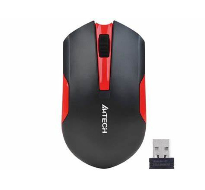 A4Tech Мишка бездротова A4Tech G3-200N Black/Red USB V-Track