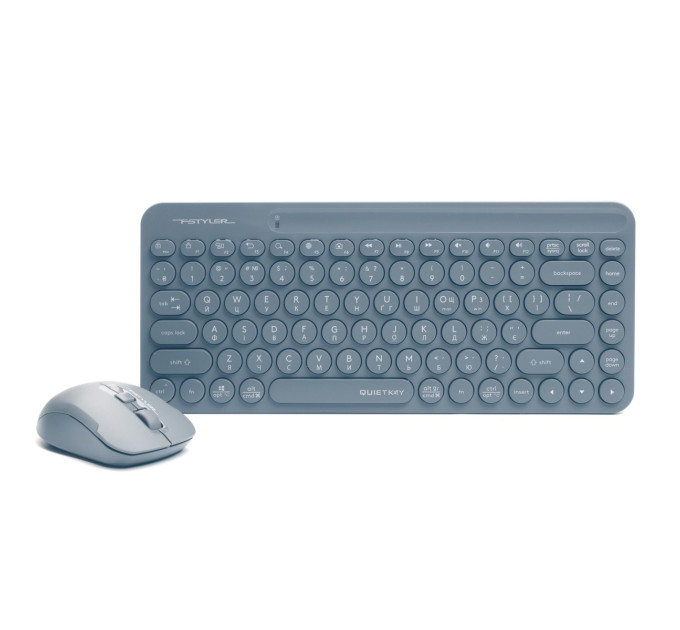 A4Tech Комплект (клавіатура, миша) бездротовий A4Tech FG3200 Air2 Blue